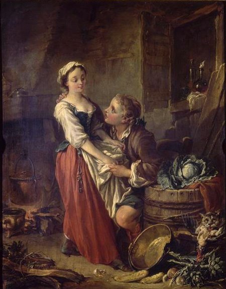 La Belle Cuisiniere by Francois Boucher